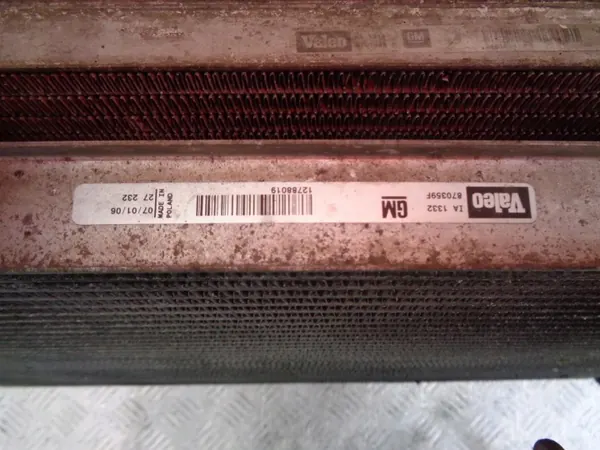 CHŁODNICA WODY WENTYLATOR KOMPLET OPEL VECTRA C SIGNUM 2.0 T 2002- 24410989 image 6