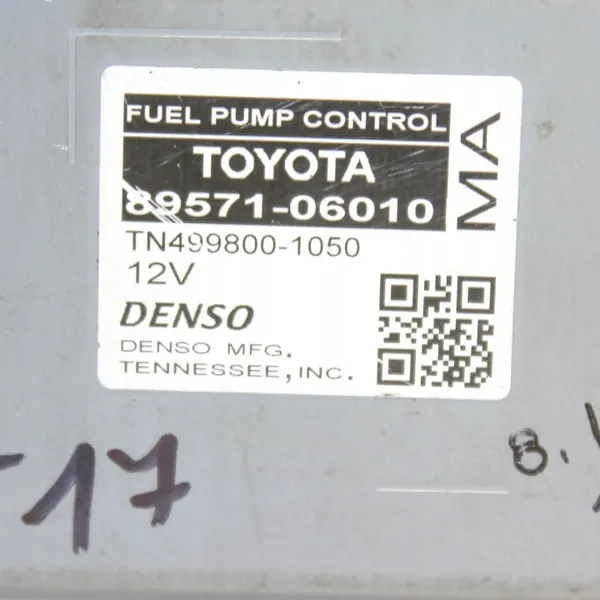 Module de pompe à carburant Toyota OEM 89571-06010 image 5