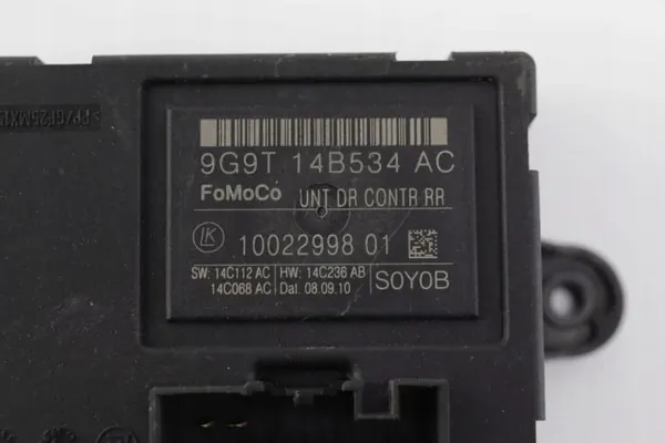 Módulo controle porta Ford Mondeo MK4 OEM 9G9T14B534AC image 5