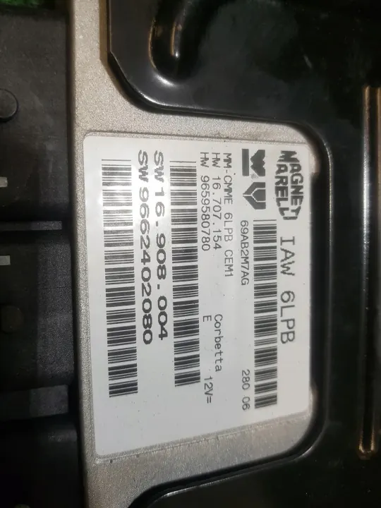 Computadora Motor OEM 9662402080 para Citroen C4 Grand Picasso image 3
