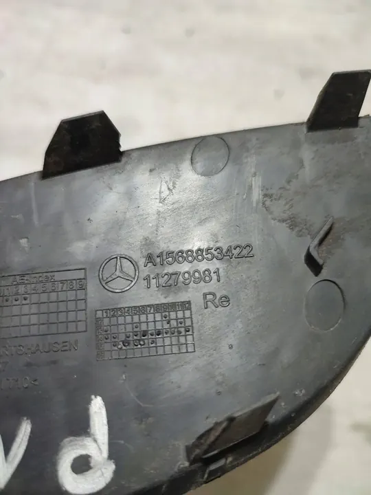 Mercedes-Benz GLA W156 2015 Rejilla inferior parachoques delantero derecha A1568853422 image 3