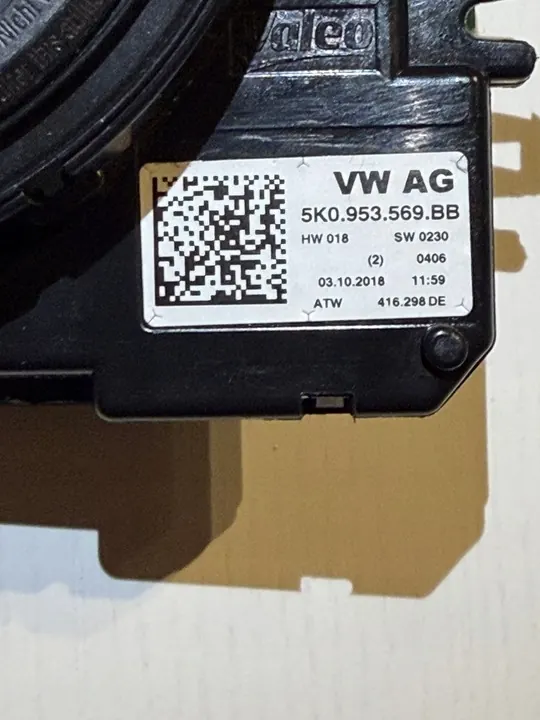 Airbag Spiral Kabel VW SEAT SKODA 5K0953569BB image 2