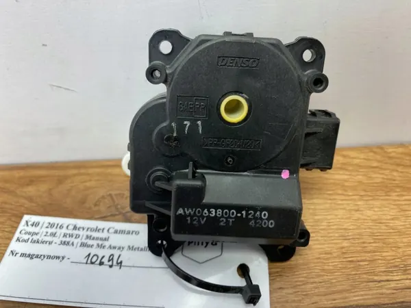 Motor compuerta calefacción OEM AW0638001240 Camaro image 9