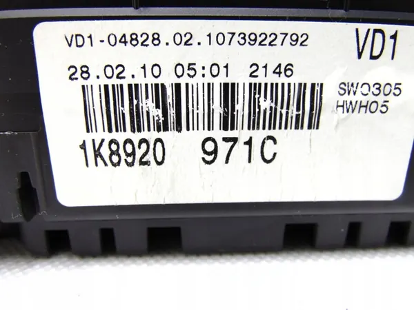 Instrumentenpaneel OEM 1K8920971C voor VW Scirocco 2.0 TDI image 3