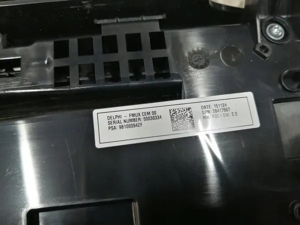 Panneau de climatisation Citroen DS4 LIFT 98100094ZF image 5