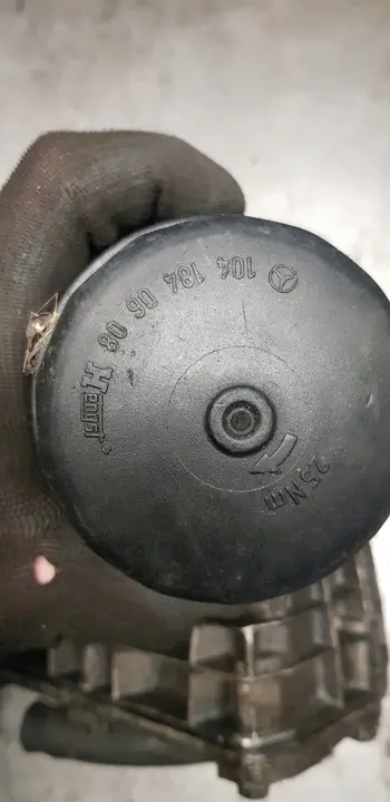 Oljekylarefilterhus Mercedes W124 M104 image 5