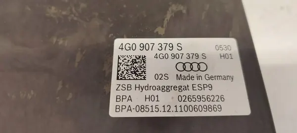 Pompe ABS Audi A6 C7 OEM 4G0907379S 4G0614517AK image 5
