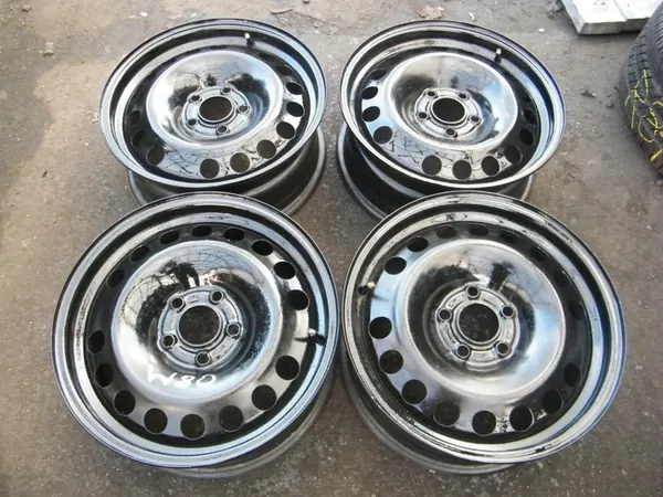 4 Teräsvanteet Opel Astra Zafira Signum Vectra 6.5" x 16" image 2