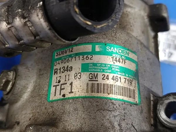 OPEL CORSA C LIFT 1.2 AC-kompressori SANDEN SD6V12 image 5