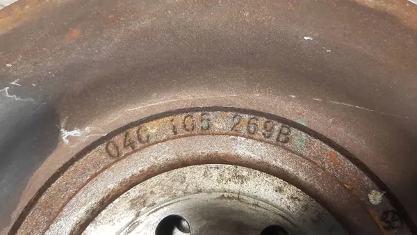 Volante de Dupla Massa 04C105269B VW Up Citigo Mii Fabia III image 6