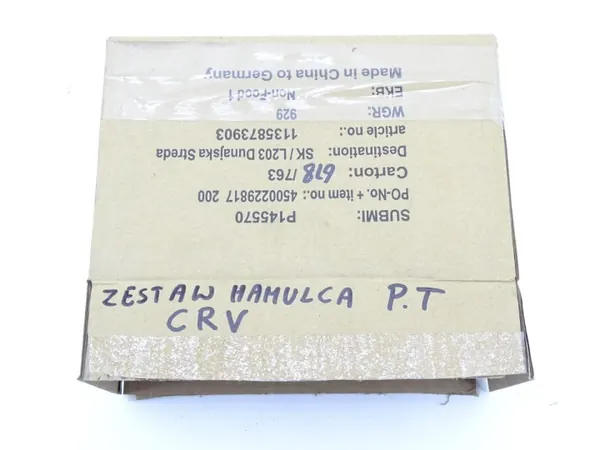 HONDA CR-V I 95-01 Kit Frein Arrière Droit OEM image 9