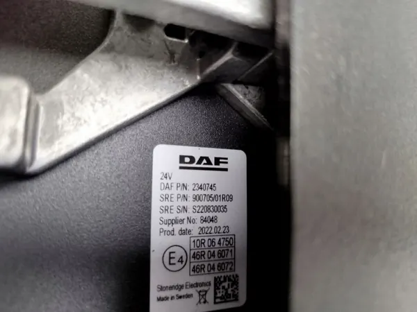 Moniteur caméra recul gauche OEM 2340745 DAF image 4