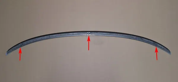 Spoiler de porta-malas Audi E-Tron Sportback OEM 4K4827933 image 6