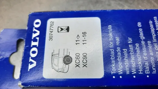 Rear Wiper Blade 30747762 Volvo XC60 11-18, XC90 11-16 image 3