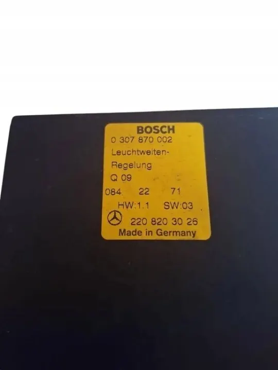 Module d'éclairage Mercedes-Benz SL W121 OEM 0307870002 image 2