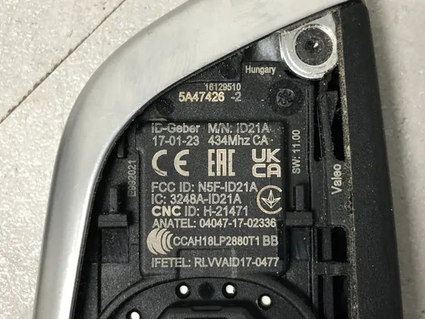 Llave de encendido OEM 66125A473F4 para BMW i4 G26 2021- image 8