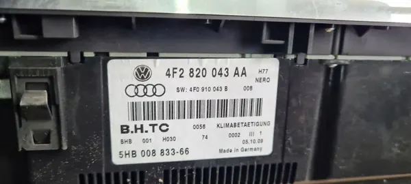 Panel climatización Audi A6 C6 OEM 4F2820043AA image 10