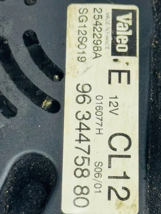 Vaihtovirtageneraattori CITROËN C5 I 9634475880 image 3