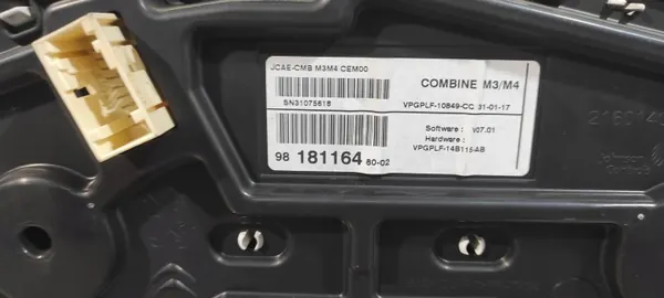 Velocímetro Citroen C-Elysee 1.6 OEM 9818116480 image 5