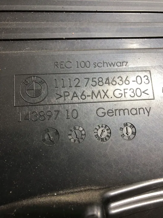 BMW Moottorikansi OEM 7584636 X3 F25 2011 image 3