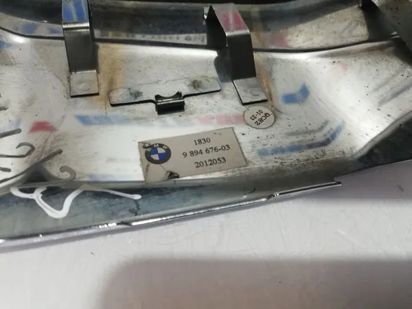 BMW OE 9894676 Embout d'échappement droit chromé image 8