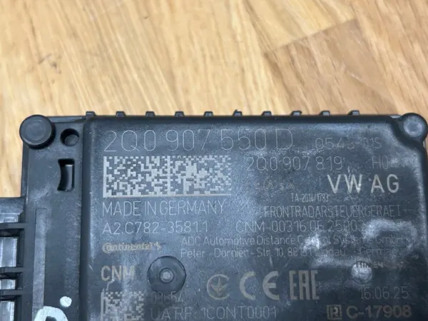ACC-radarsensor OEM 2Q0907819 för VW Group image 3