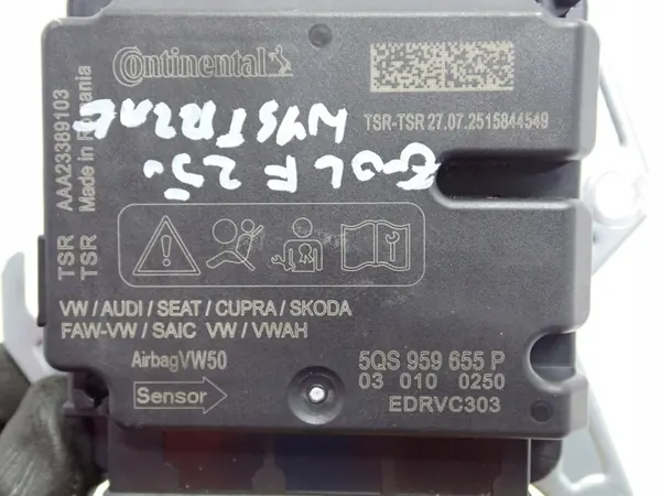 Sensor Airbag OEM 5QS959655P para VW Golf VIII image 3
