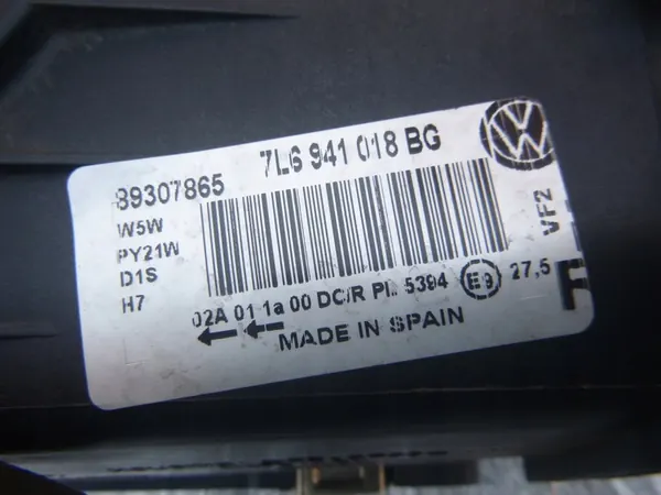 Farol Xenon Direito Frontal VW Touareg 02-10 image 7