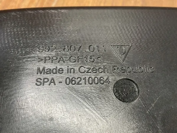 Protector escape Porsche 911 992 Turbo OEM 992807011 image 9