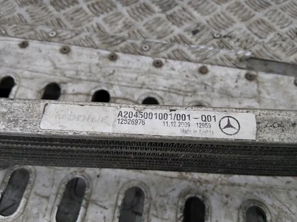 Refroidisseur d'huile Mercedes OEM A2045001001 W204/W212 image 5