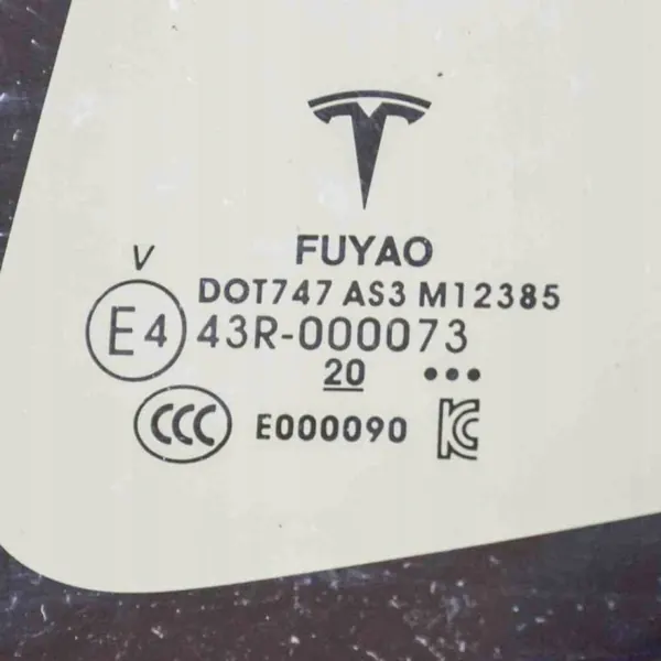 Vitre Arrière Gauche Tesla Model Y OEM 149574400 image 5