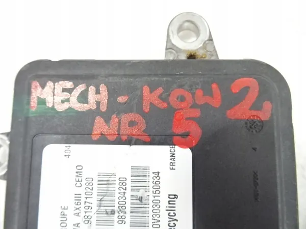 Module Boîte Auto OEM 9802565280-123ds-0bcdb2-40d932 image 10