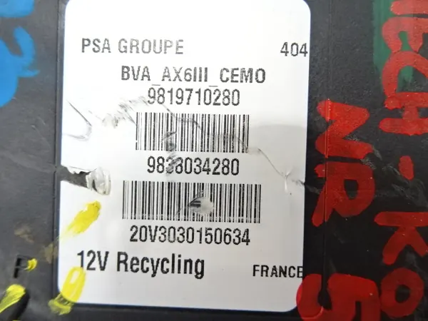 Module Boîte Auto OEM 9802565280-123ds-0bcdb2-40d932 image 8