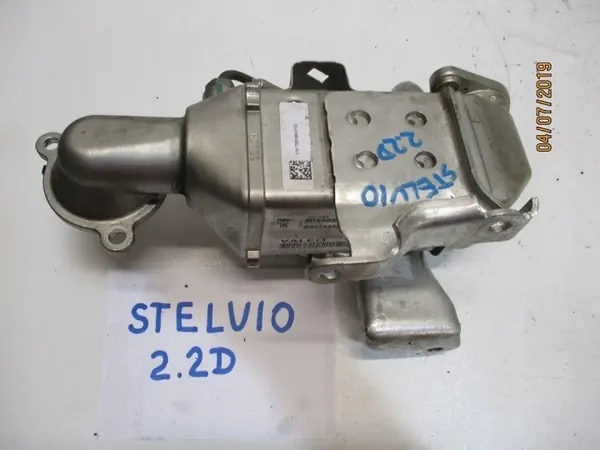 Refroidisseur d'échappement d'occasion OEM 55277009 Alfa Romeo Stelvio image 4