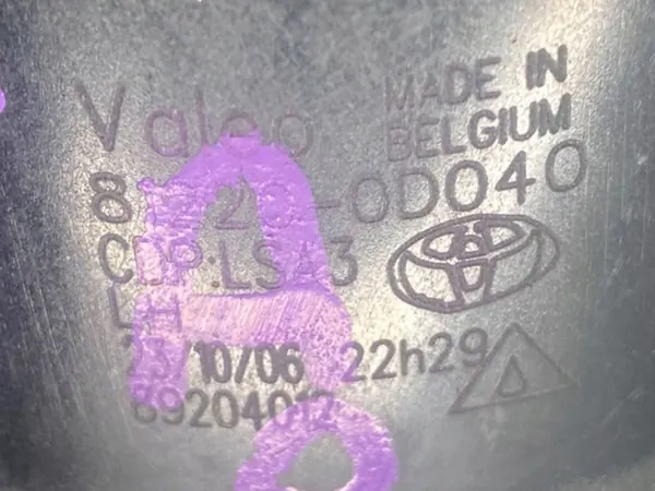 Toyota Yaris 2007 Farol de neblina dianteiro esquerdo image 2