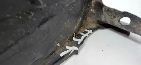 Toyota Yaris III Front Right Wheel Arch 53875-0D430 image 9