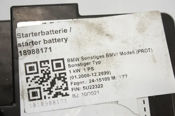 AGM-Batterie 12V 50Ah 570A BMW MINI 2021 image 3
