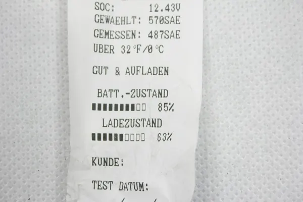 AGM-Batterie 12V 50Ah 570A BMW MINI 2021 image 4