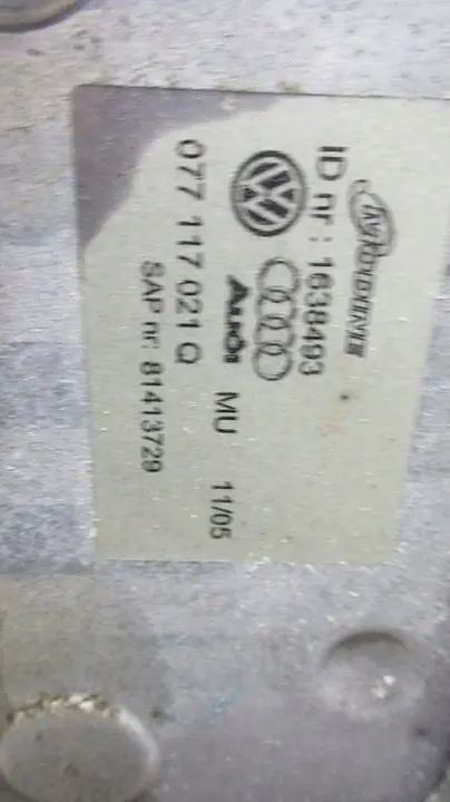 Audi A8 S8 D3 4E Ölfiltergehäuse 077115401AA image 5