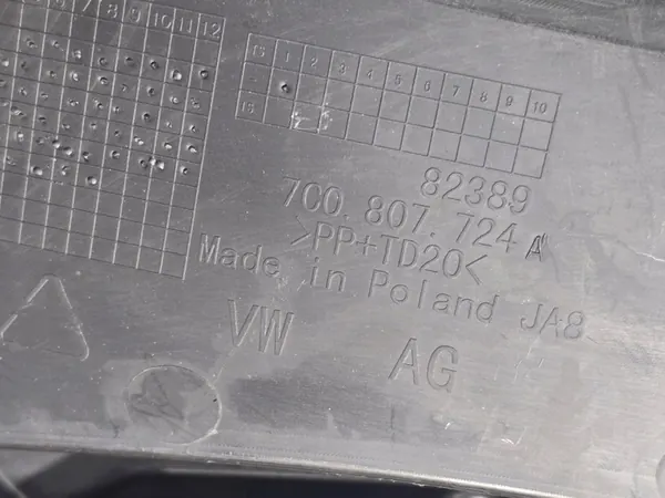 VW CRAFTER Suporte de Para-choque Dianteiro Direito 7C0807724A image 3