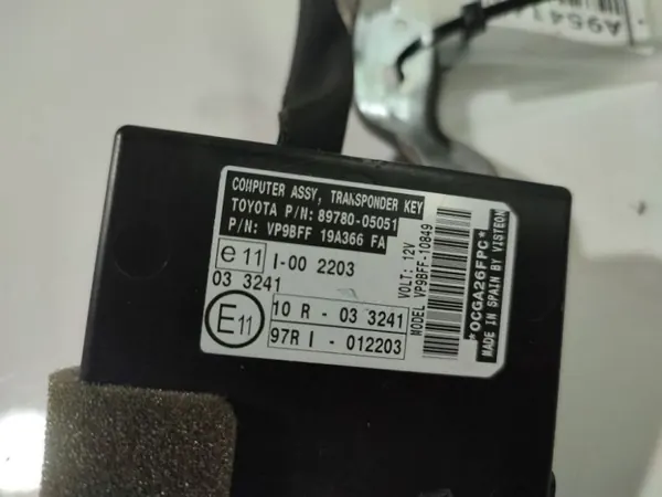 OEM 8978005051 Immobilizer Computer Toyota Avensis image 3