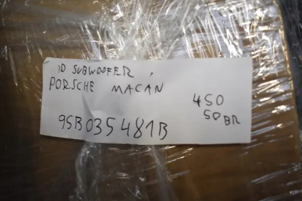 Subwoofer OEM 95B035481B pour Porsche Macan image 4