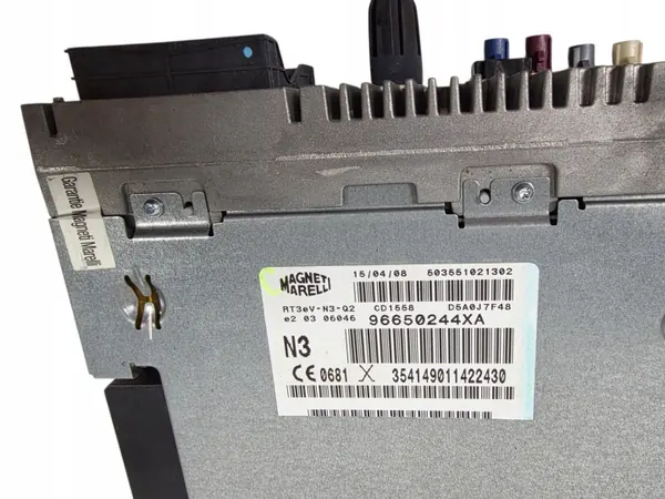 Unité de navigation Peugeot 407 OEM 96650244XA image 4