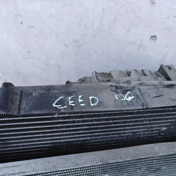 KOMPLET CHŁODNICA WODY KLIMATYZACJI WENTYLATOR KIA CEED HYUNDAI I30 2.0CRDI image 7