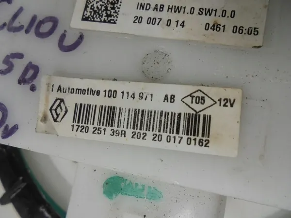 Flutuador de Bomba de Combustível 172025139R Renault Clio V 1.5 Blue HDI image 3