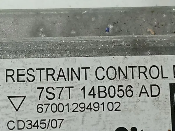 Module airbag OEM 7S7T14B056AD - D'occasion image 4