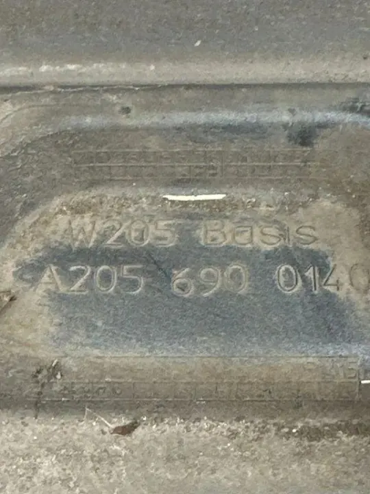Protetor de soleira esquerdo OEM A2056900140 para Mercedes C Coupé image 3