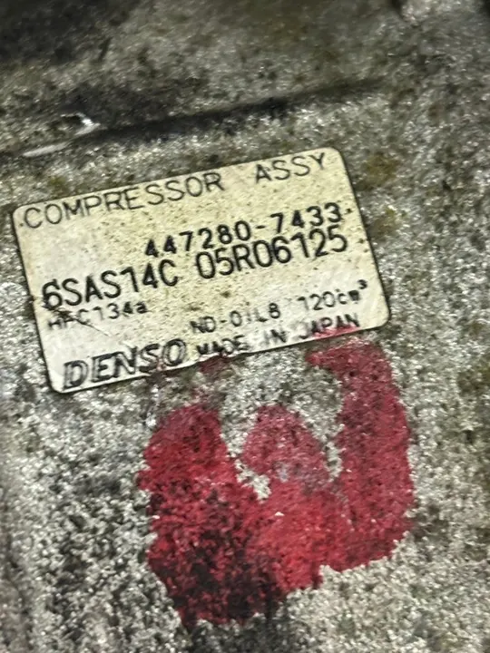 Compresor de aire acondicionado Mercedes W176 A0042301711 image 4