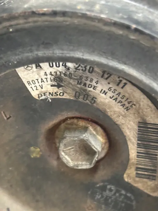 Compresor de aire acondicionado Mercedes W176 A0042301711 image 5