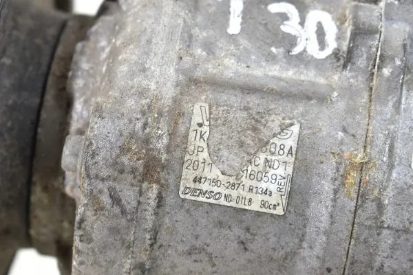 AC Compressor VW Golf VI 2.0 TSI 1K0820808A image 5